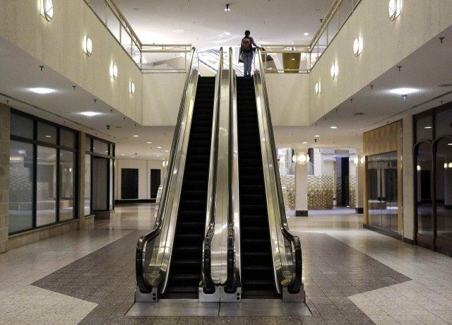 Empty mall (Patrick Semansky / Associated Press)