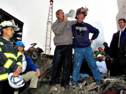 George W Bush on 9-11 DOUG MILLS AP