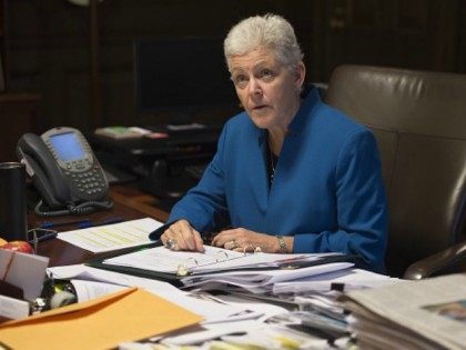 Environmental Protection Agency (EPA) Administrator Gina McCarthy speaks during an interview in her office at EPA Headquarters in Washington, DC, November 10, 2015As Barack Obama's political foes vow to shred his environmental reforms and foreign allies worry US commitments at Paris climate talks could unravel, EPA administrator Gina McCarthy told …