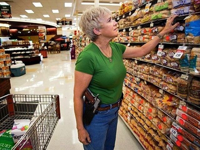 Open Carry in Grocery Store