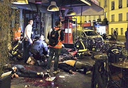 Paris attack casualties AP