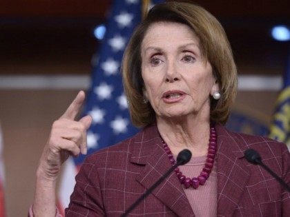 Nancy Pelosi, D-CA, speaks during a press conference in the US Capitol on November 5, 2015