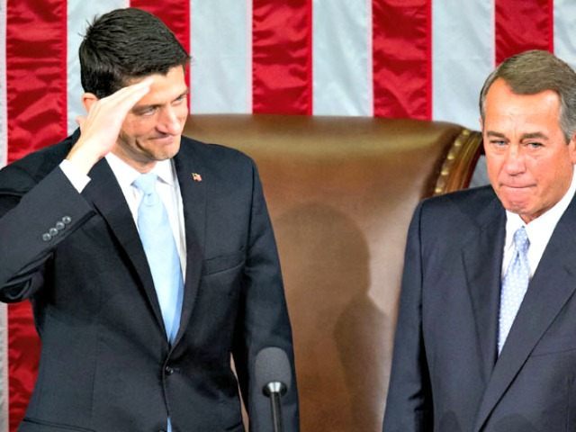 Ryan Salutes Boehner AP PhotoAndrew Harnik