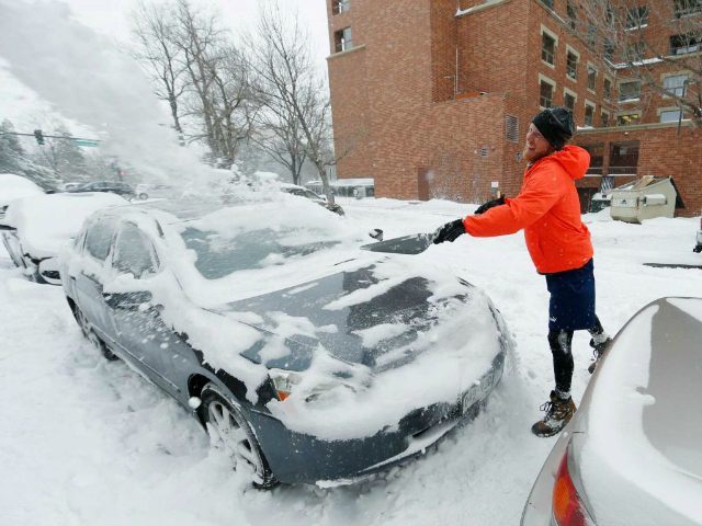 Monster Snowstorm in Denver Breaks Daily Snowfall Record