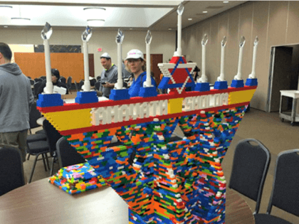 Lego menorah