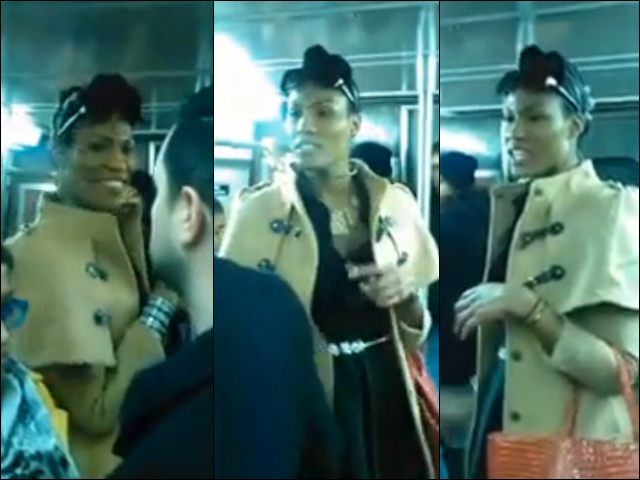 VIDEO: Police Search for Woman Who Allegedly Cut Two People on a Subway