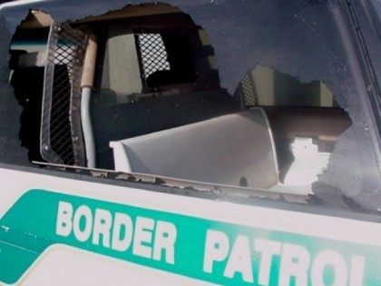 Border Patrol Rock Attack