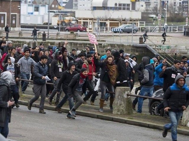Calais Libre riot 1