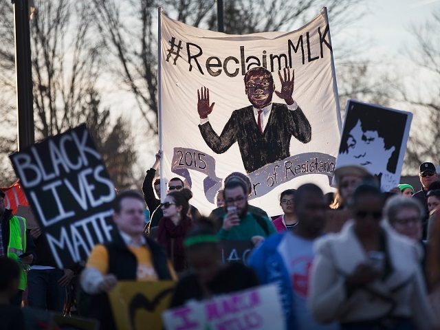 March Held In Ferguson Marking Martin Luther King Jr. Day