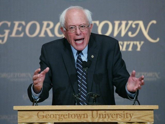 WASHINGTON, DC - NOVEMBER 19: Democratic Presidential candidate Sen. Bernie Sanders (I-VT