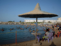 Hurghada Egypt Getty Egyptians enjoy the public beach along the Red Sea resort of Hurghada, in southern Egypt, on June 23, 2010, which attacks hundreds of thousands of tourists all year round.