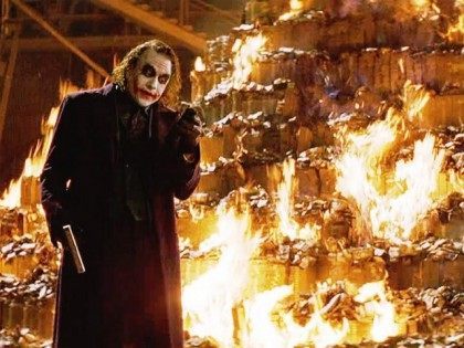 Joker-Burning-Money