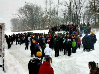 March for Life in Snow @ShirleyKWWL