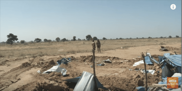The camp the Nigerian army used to fight against Boko Haram.