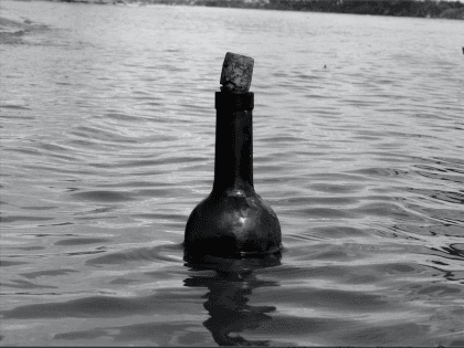 Message in a bottle (Sergio Aguirre / Flickr / CC / Cropped)