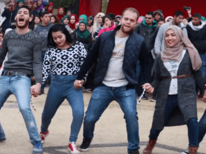 Palestinian university debka dance