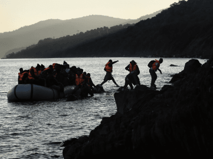 Greece Migrant Boat