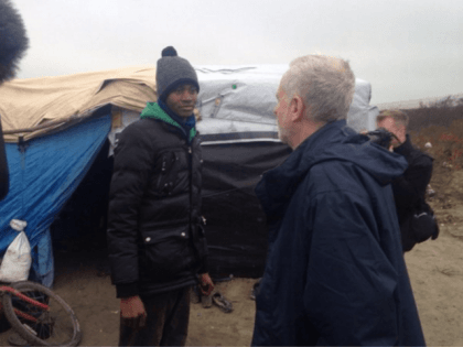 Corbyn Calais Dunkirk migrant refugee