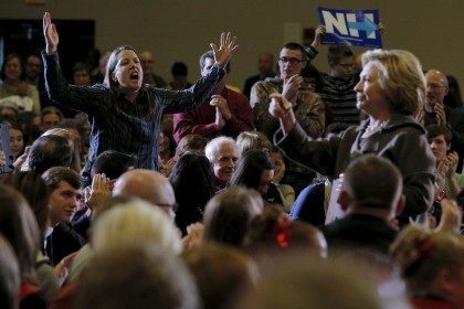 Woman Confronts Hillary REUTERSBrian Snyder