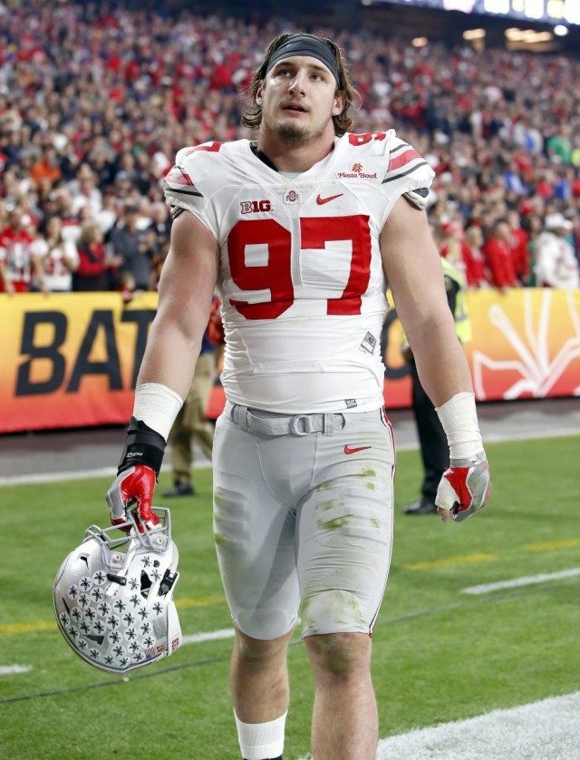 Ohio State star Bosa ejected from Rose Bowl for targeting - Breitbart