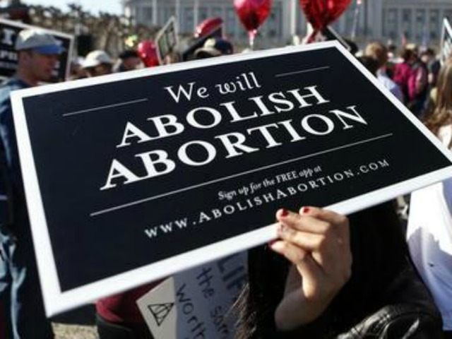 Abortion opponents gather in San Francisco’s Civic Center for the “Walk for Life” rally and march, Saturday, Jan. 25, 2014, in San Francisco.
