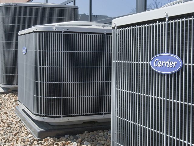 Air conditioners of the Carrier brand, a United Technologies company, are installed in Oma