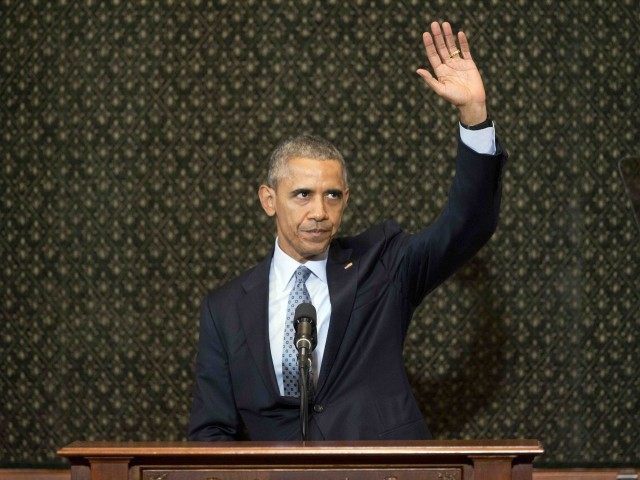 Barack Obama Illinois Speech (Pablo Martinez Monsivais / Associated Press)