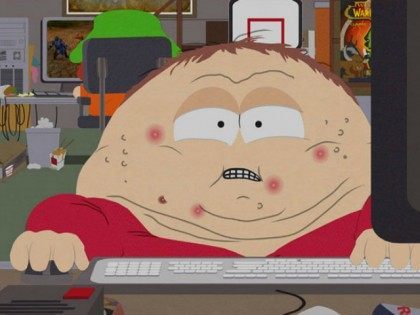 Cartman Playing Video Games