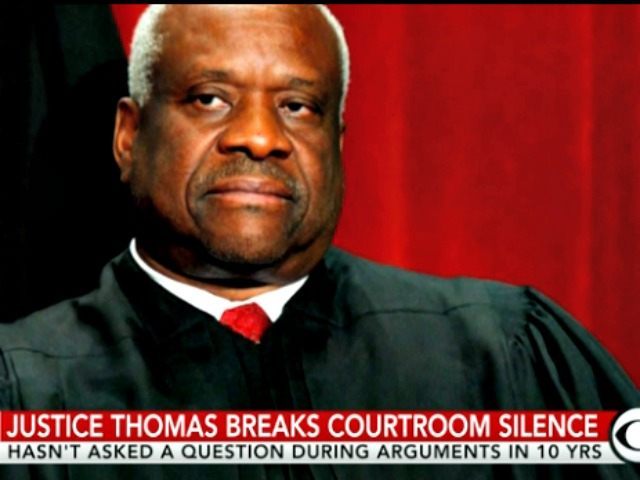 Clarence Thomas Speaks from Bench