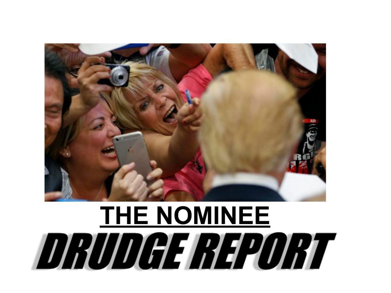 Drudge Report On Nevada Landslide Donald Trump ‘the Nominee