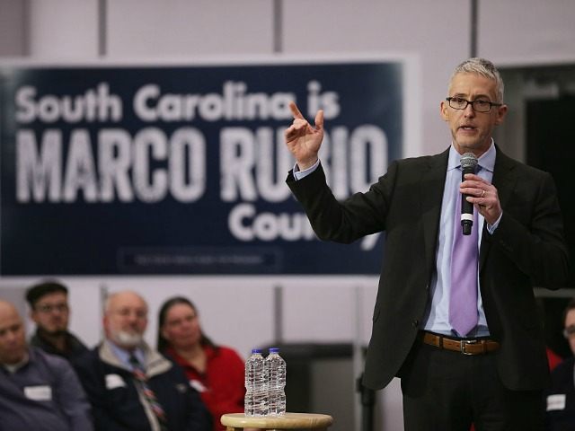 Rep. Trey Gowdy (R-SC), chairman of the House Select Committee on Benghazi, speaks during a campaign rally for Republican presidential candidate Sen. Marco Rubio (R-FL) at the North Charleston Coliseum's Montague Terrace February 10, 2016 Charleston, South Carolina.
