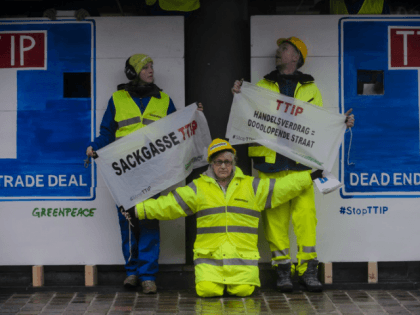 Greenpeace TTIP Brussels