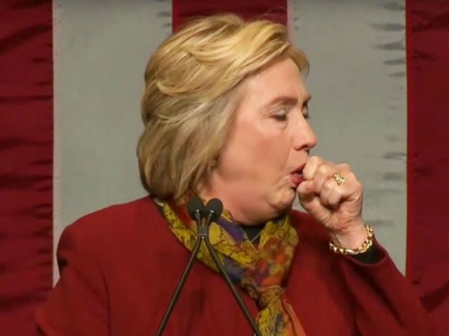 Hillary Coughing Fit