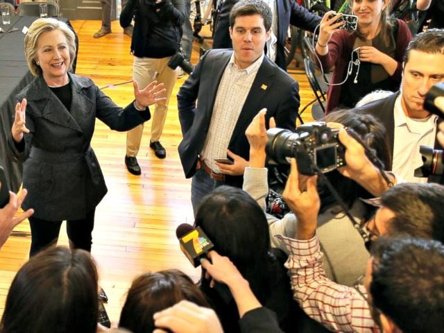 Hillary and the Media Charlie NeibergallAP