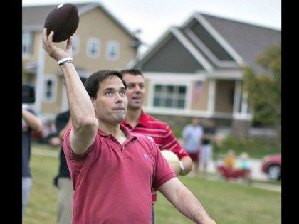 Marco Rubio Football Congressional Quarterly