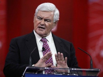 WASHINGTON, DC - FEBRUARY 27, 2015: Former U.S. Speaker of the House Newt Gingrich (R-GA)