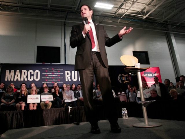 Sen. Marco Rubio (R-FL) holds a campaign rally February 22nd, 2016 in Grand Rapids, Michig