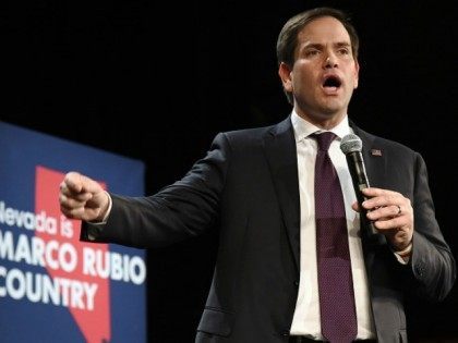 epublican presidential candidate Sen. Marco Rubio (R-FL) speaks at a rally at the Texas St