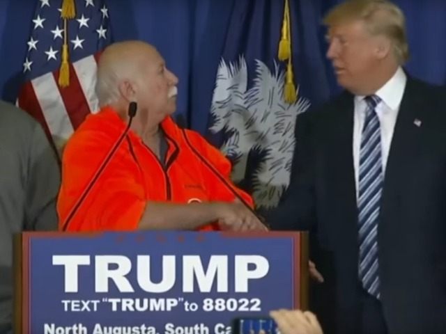 Donald Trump thanks supporter
