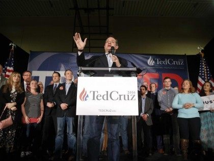 Ted Cruz Nevada caucus speech (John Locher / Associated Press)