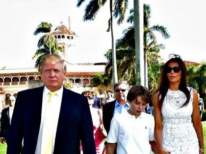 Trumps at Mar-a-Largo Gustavo CaballeroGetty Image