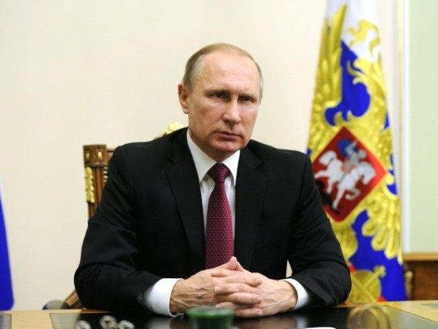 Russian President Vladimir Putin says Moscow will do "whatever is necessary" to ensure tha