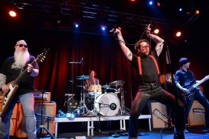 American rockers Eagles of Death Metal perform at Debaser Medis in Stockholm, on February 13, 2016