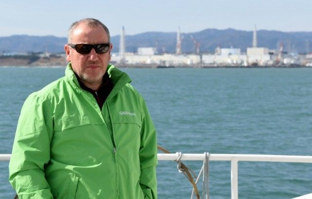 Greenpeace nuclear expert Shaun Burnie says Fukushima is facing an "enormous nuclear water