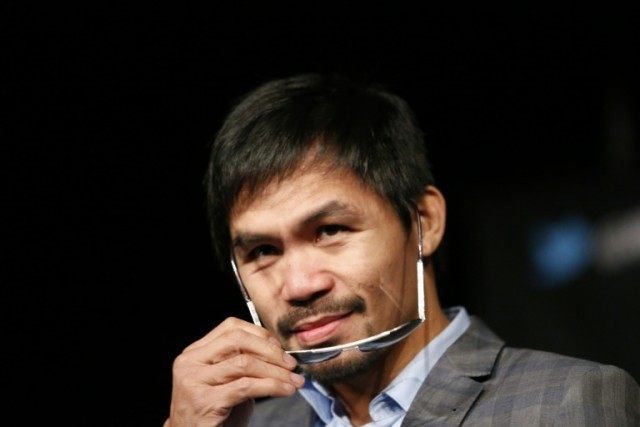 Nearing the end of a glorious decades-long boxing career, 37-year-old Manny Pacquiao is re