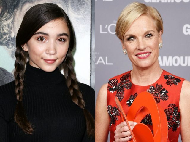 Actress Rowan Blanchard and Planned Parenthood President Cecile Richards