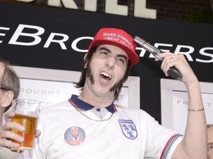 Screenwriter/Actor Sacha Baron Cohen seen at Columbia Pictures premiere of 'The Broth