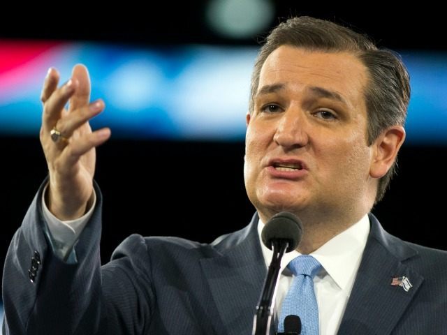 Republican presidential candidate Sen. Ted Cruz, R-Texas, speaks at the 2016 American Isra
