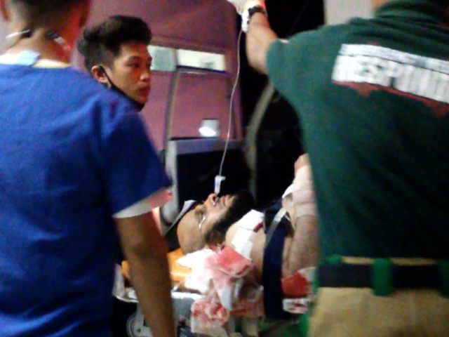 PHILIPPINES, Zamboanga : This screen grab taken from video on March 1, 2016 shows medical