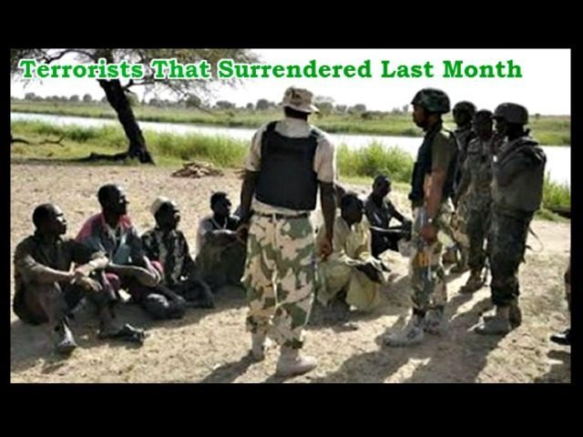 Boko Haram Terrorists Surrender